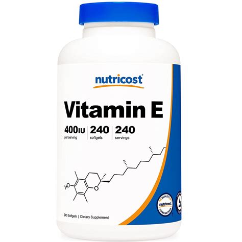 Top 10 Vitamin E Supplements to Buy - SupplementsYouCanTrust