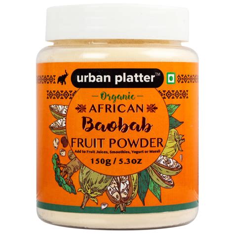 Amazon.com : Organic African Baobab Fruit Powder 150G / 5.3Oz [Rich In ...