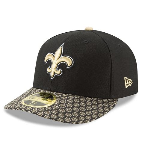 Men's New Era Black New Orleans Saints 2017 Sideline Official Low ...