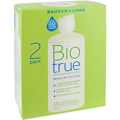 Biotrue Contact Lens Solution for Soft Contact Lenses Review