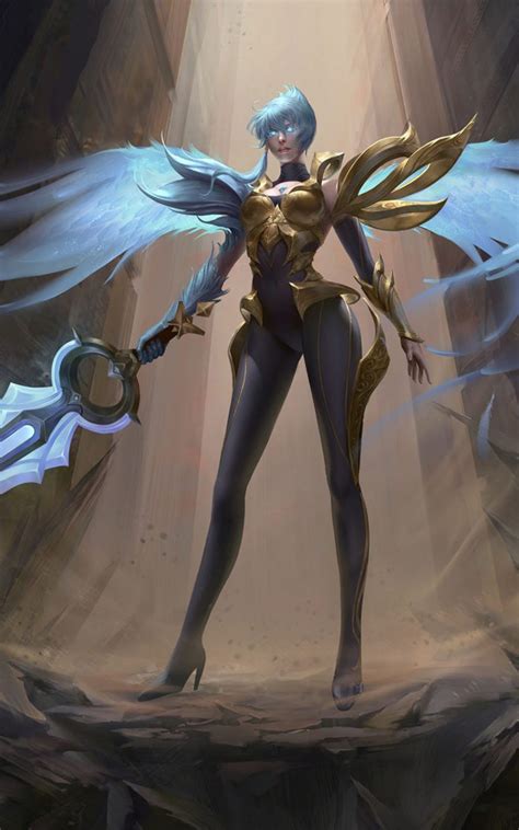 Dawnbringer Riven League of Legends 4K Ultra HD Mobile Phone Wallpaper