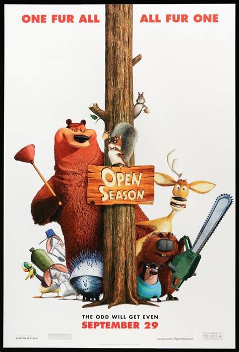 Open Season (2006) | Open season movie, Seasons posters, Open season