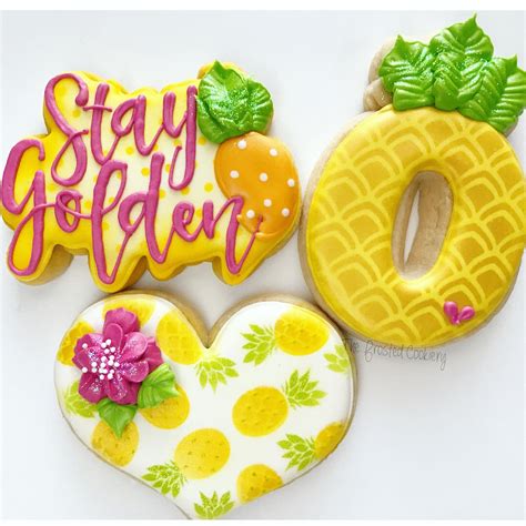 Pineapple 3 Cookie Set