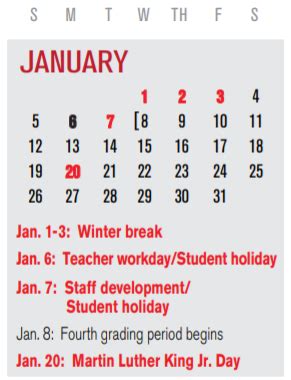 Club Hill Elementary - School District Instructional Calendar - Garland ...