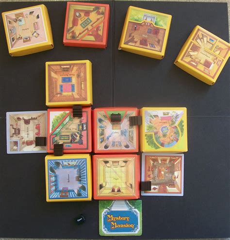 Vintage Board Game of Mystery Mansion – All About Fun and Games