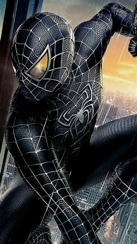 The Dark Spiderman Cool Wallpaper Collection | Spiderman, Black spiderman, Marvel superhero posters