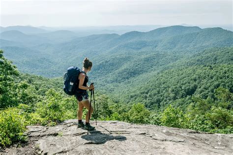 view point on the appalachian trail in Georgia - WeLeaf