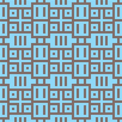 a blue and brown geometric pattern 32993925 Vector Art at Vecteezy