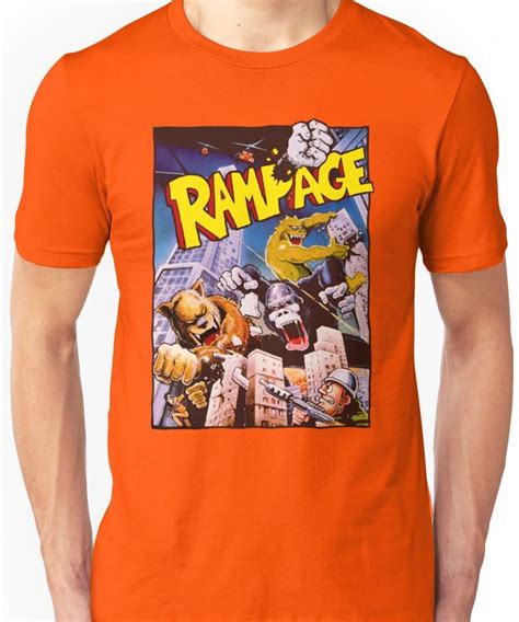 "rampage" Essential T-Shirt for Sale by garyspeer | Video game t shirts, Gamer t shirt, Classic ...