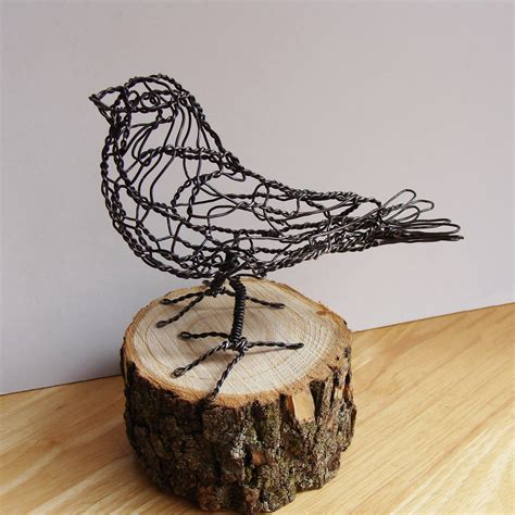 Wire Sculpture Bird B3_left | One of 25 wire birds - each un… | Flickr