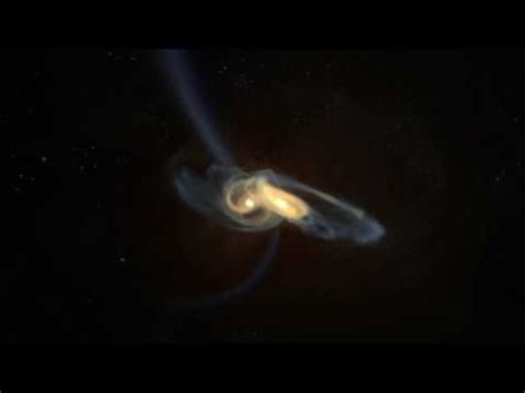 MilkOmeda! Andromeda & Milky Way Super Galaxy Collision Visualization - YouTube