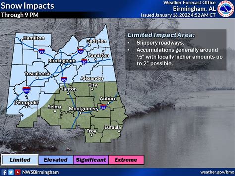 Winter weather advisory expanded to Jefferson County | The Trussville Tribune