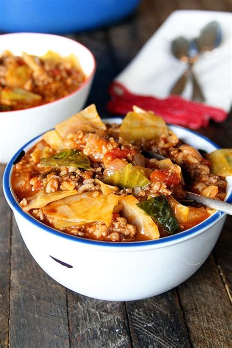 Stuffed Cabbage Soup - Southern Bite