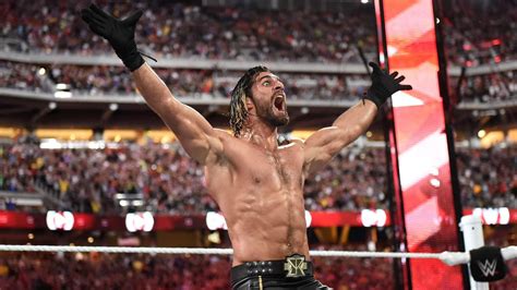 Seth Rollins arrives at WWE WrestleMania 32