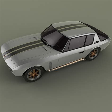 Jensen Interceptor Fast and Furious 6 3D model | CGTrader