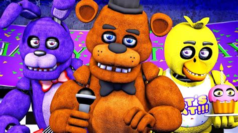 Five Nights at Freddy's Song (FNAF SFM 4K)(µThunder Remix) - YouTube