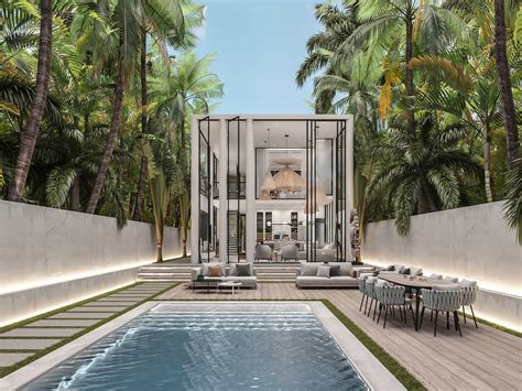 ubud villa on Behance