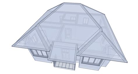 3D Bungalow House - TurboSquid 1279477