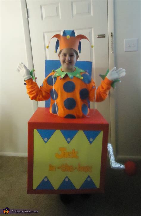 Jack-in-the-Box Halloween Costume