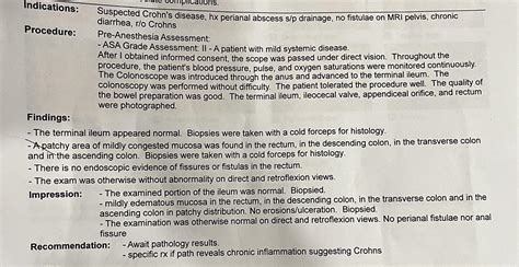 Colonoscopy results : r/ibs