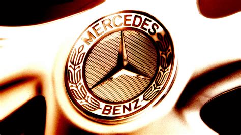 Logo & Logo Wallpaper Collection: MERCEDES BENZ LOGO WALLPAPER - 1