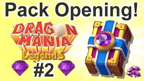 Dragon Mania Legends PACK OPENING! - 2 New Clan Dragons! #2 - YouTube