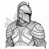 Coloring Book Page  Medieval knight By PM Artistic On DeviantArt sketch template
