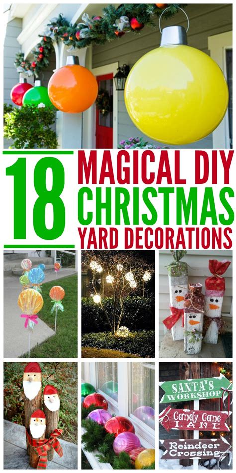 18 Magical Christmas Yard Decorations