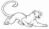 Free Printable Panther Coloring Pages sketch template