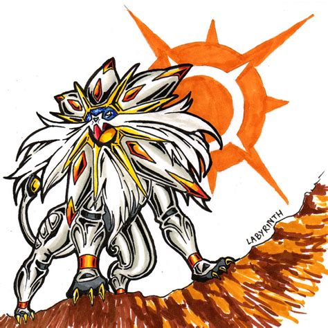 Pokemon - Solgaleo by Arelle28 on DeviantArt