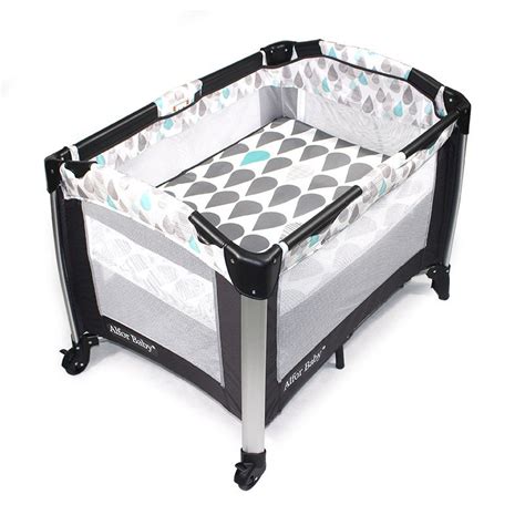 Luxury Pack N Play- Toddler Mini Travel Crib Multi Function Folding Game Beds. - Kids and Mom ...