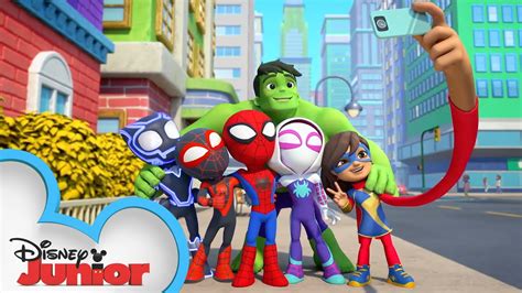 Tease | Marvel's Spidey and his Amazing Friends | @disneyjunior @MarvelHQ - YouTube