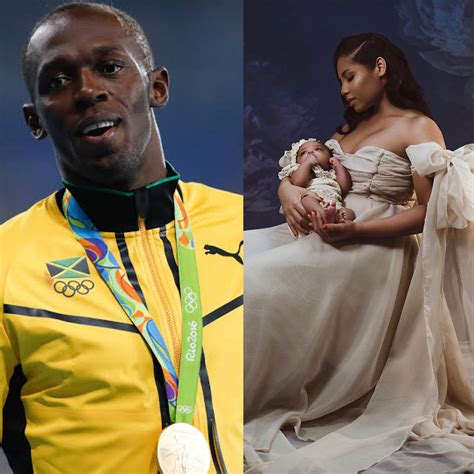 Usain Bolt Shares First Adorable Pictures Of Newborn Daughter, Reveals ...