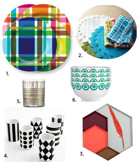 Geometric Pattern Dinnerware — Modern Geometric Tableware — Eatwell101