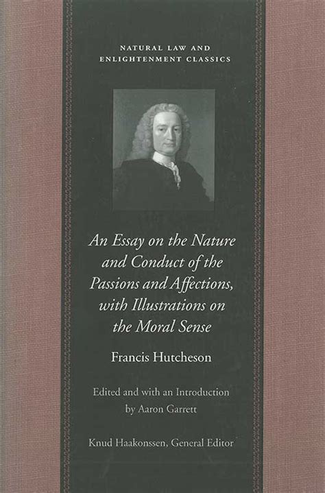 An Essay on the Nature and Conduct of the Passions and Affections (1742, 2002) | Online Library ...