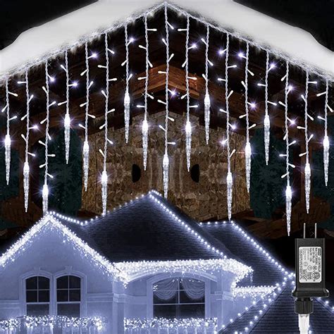 Amazon.com: christmas led icicle lights outdoor