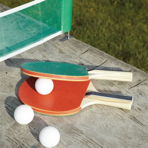 Outdoor Table Tennis Kit | Table tennis, Outdoor games, Table tennis rubber