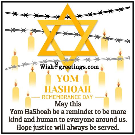 Yom HaShoah Messages Quotes - Wish Greetings