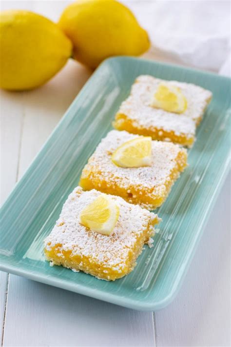 Lemon Squares - Easy Peasy Meals