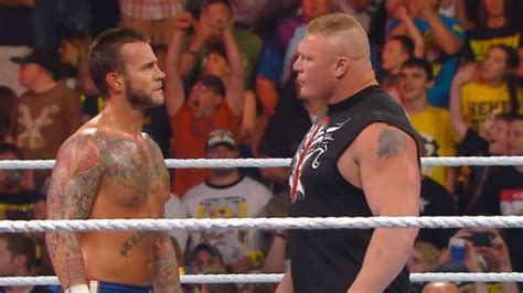 Are CM Punk and Brock Lesnar friends in real life?