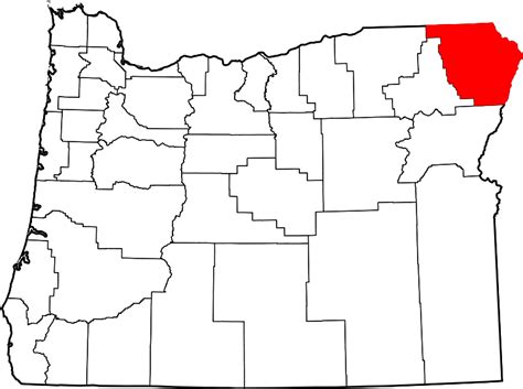 Oregon_Wallowa_County_Map | Wallowa Mountain Properties