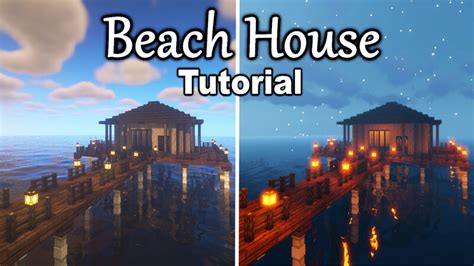 beach house in minecraft 1.20.2/1.20.1/1.20/1.19.2/1.19.1/1.19/1.18/1.17.1/Forge/Fabric projects ...