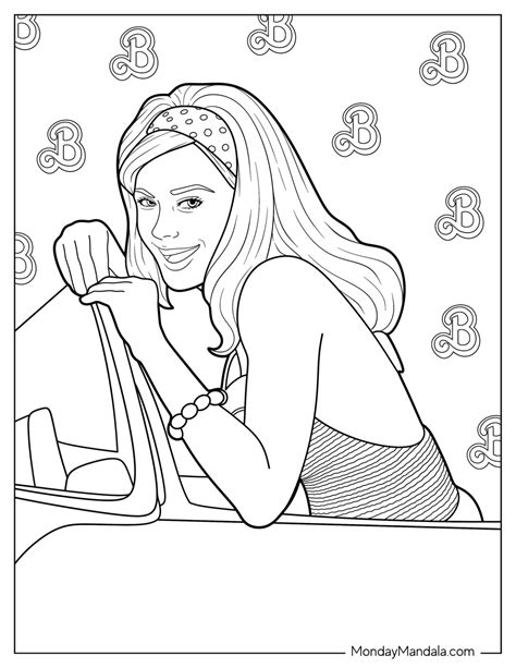 Printable Coloring Pages For Girls Barbie