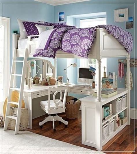 Girls Loft Bed Plans