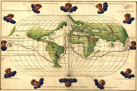 Maps of Early Colonial America 1500s