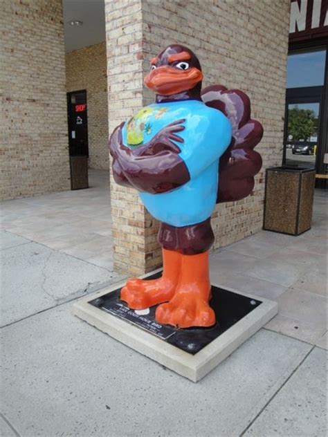 17 Best images about Hokie Bird Statues Blacksburg on Pinterest | Mermaid paintings, The germans ...