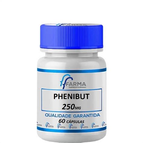 Phenibut 250mg 60 Cápsulas - MANIPULAÇÃO FARMÁCIA FFARMA