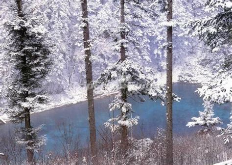 Jiuzhaigou Valley Winter Scenery - Winter in Jiuzhaigou Valley, Jiuzhaigou in December, January ...