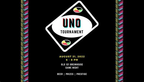 Game Night: Uno Tournament | Old 121 Brewhouse, Lakewood, CO | August 31, 2022