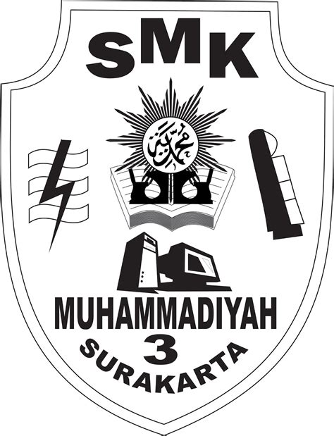 LOGO SMK MUH 3 SKA DAN LOGO MUHAMMADIYAH ~ Heri Syaifudin Blogg's